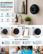 Waterproof bathroom speaker