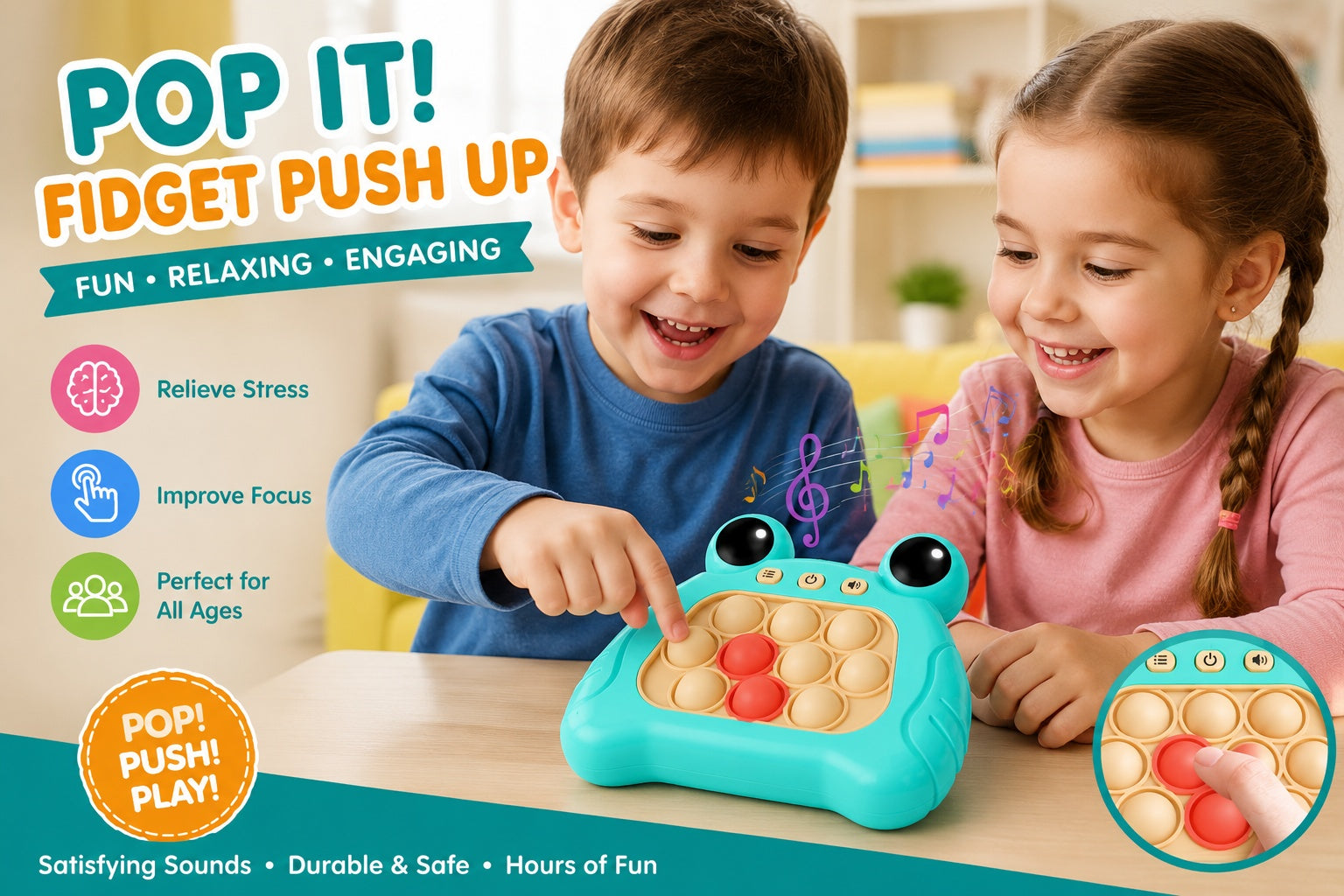 Pop & Play Fidget Toy