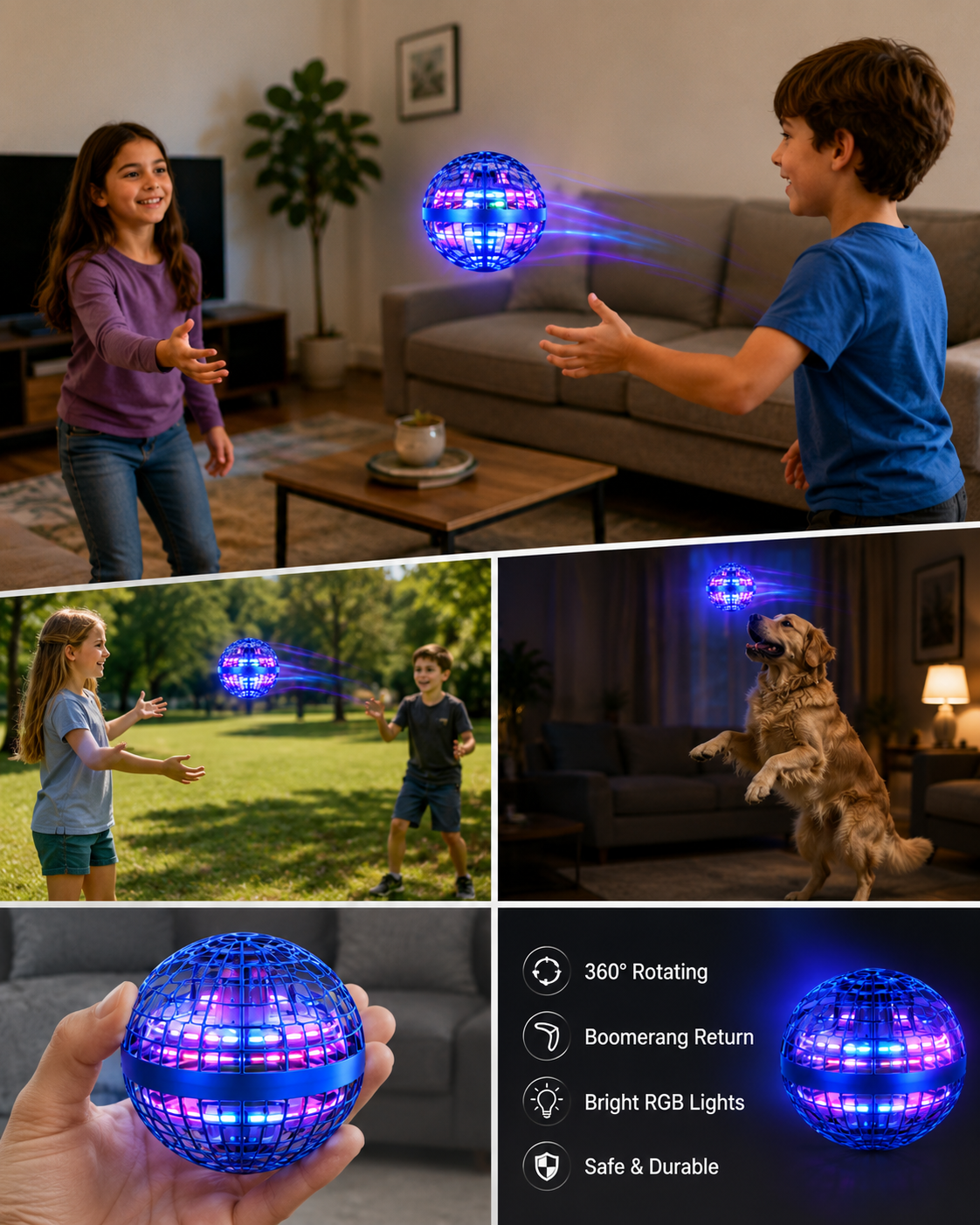 Infinity Magic Flying Orb Ball