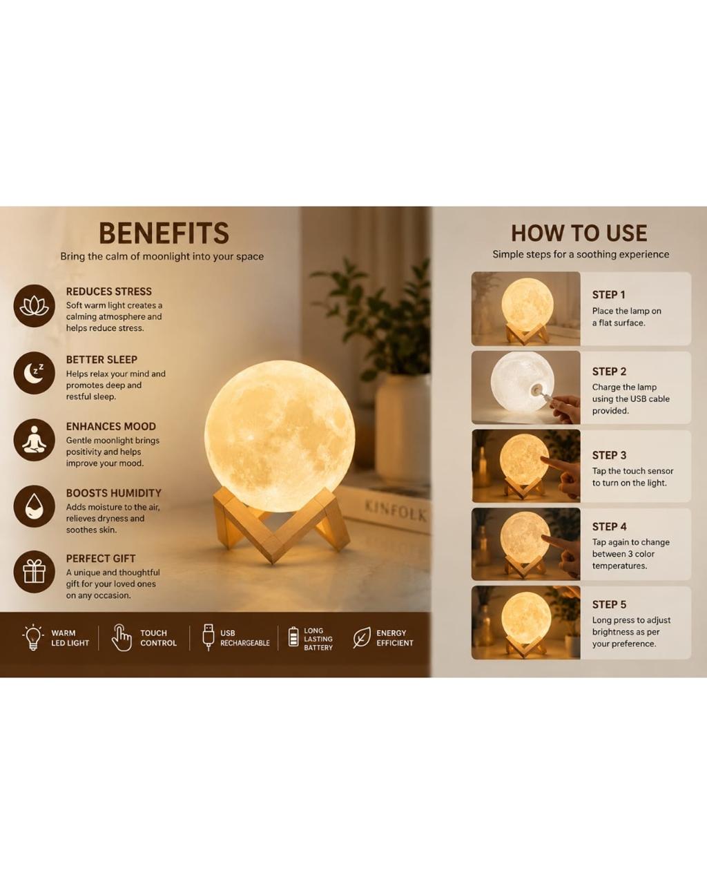 Moon Glow Lamp
