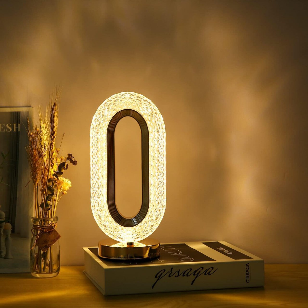 ✨ Modern Oriwex Crystal Table Lamp