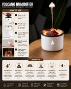 Volcano humidifier