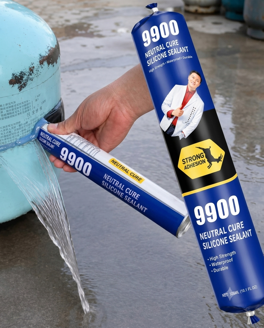 9900 Premium Silicone Sealant – Strong Waterproof & Weather Resistant