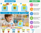 SmartTalk™ Interactive Talking Flash Cards – 224 Words Early Learning Toy