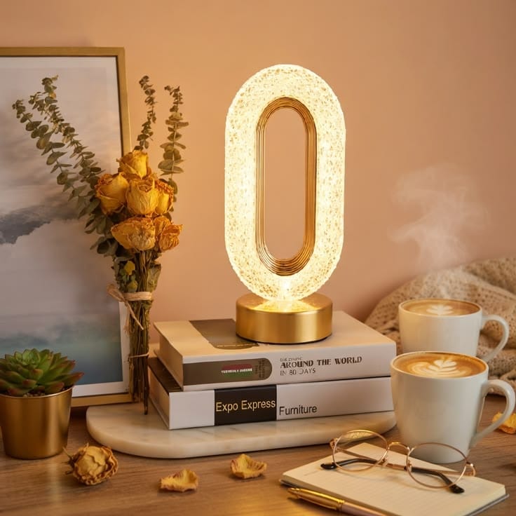 ✨ Modern Oriwex Crystal Table Lamp