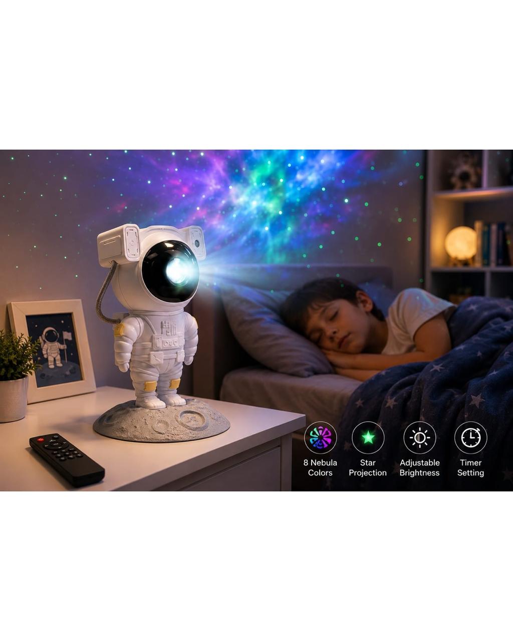 Astronaut projecter lamp
