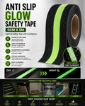 GlowSafe Anti-Slip & Glow-in-the-Dark Safety Tape