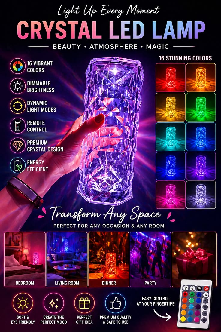 Dimonde shine Led lamp