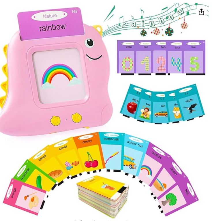 SmartTalk™ Interactive Talking Flash Cards – 224 Words Early Learning Toy